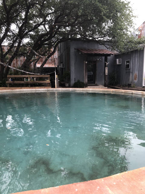 new pool at elderado